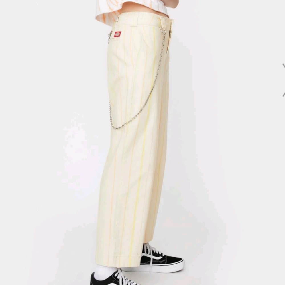 Dickies creamsicle pinstripe pants